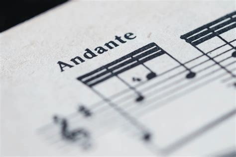 andante meaning music: The Symphony of Words and the Melody of Thoughts